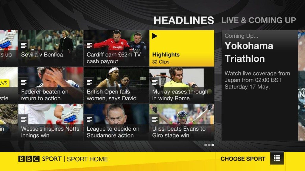 BBC Sport Now Available On The Roku In The UK