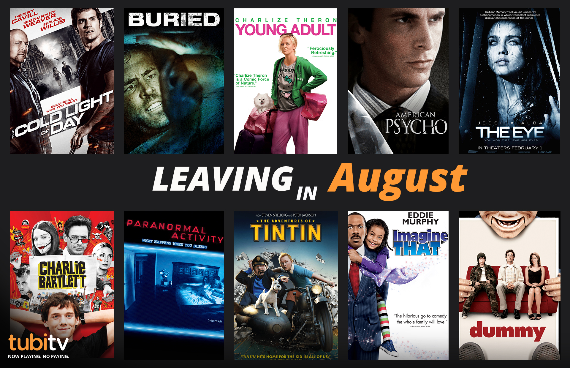 Here is Everything Coming to Tubi TV The FREE Netflix Like Service in