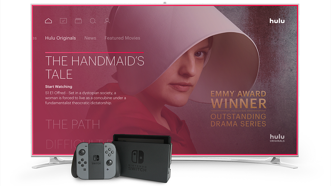 Hulu Comes to The Nintendo Switch