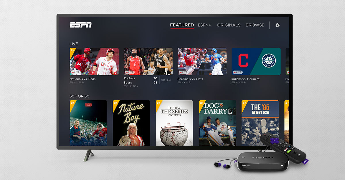 How To Watch Espn3 On The Roku Fire Tv Apple Tv Cord Cutters News
