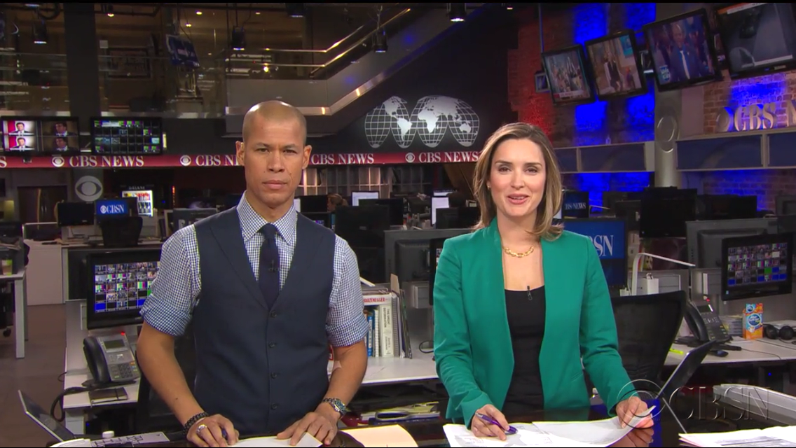 CBSN news anchors