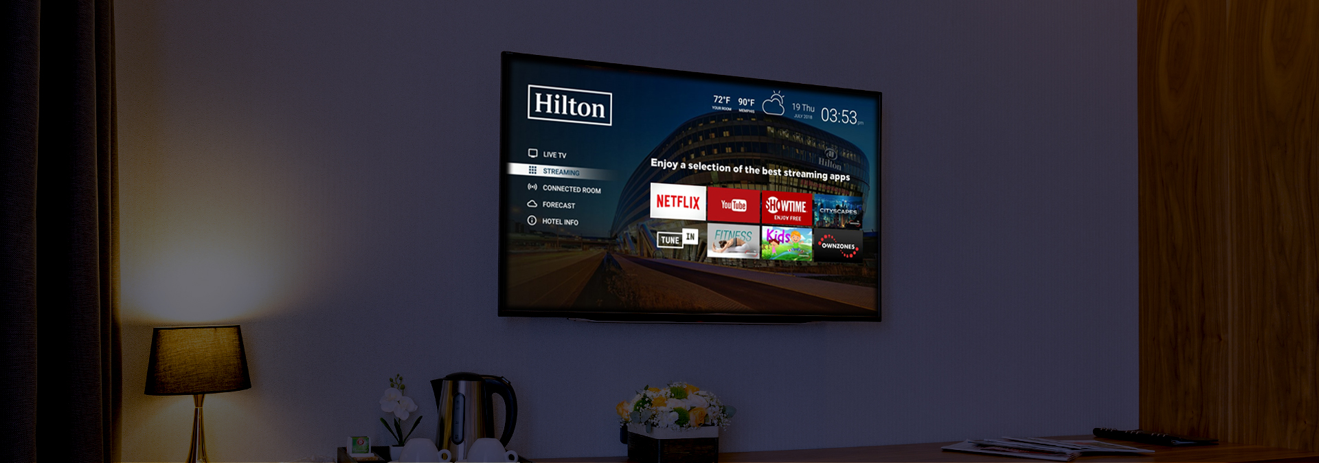 Netflix is Coming to Hilton Hotels