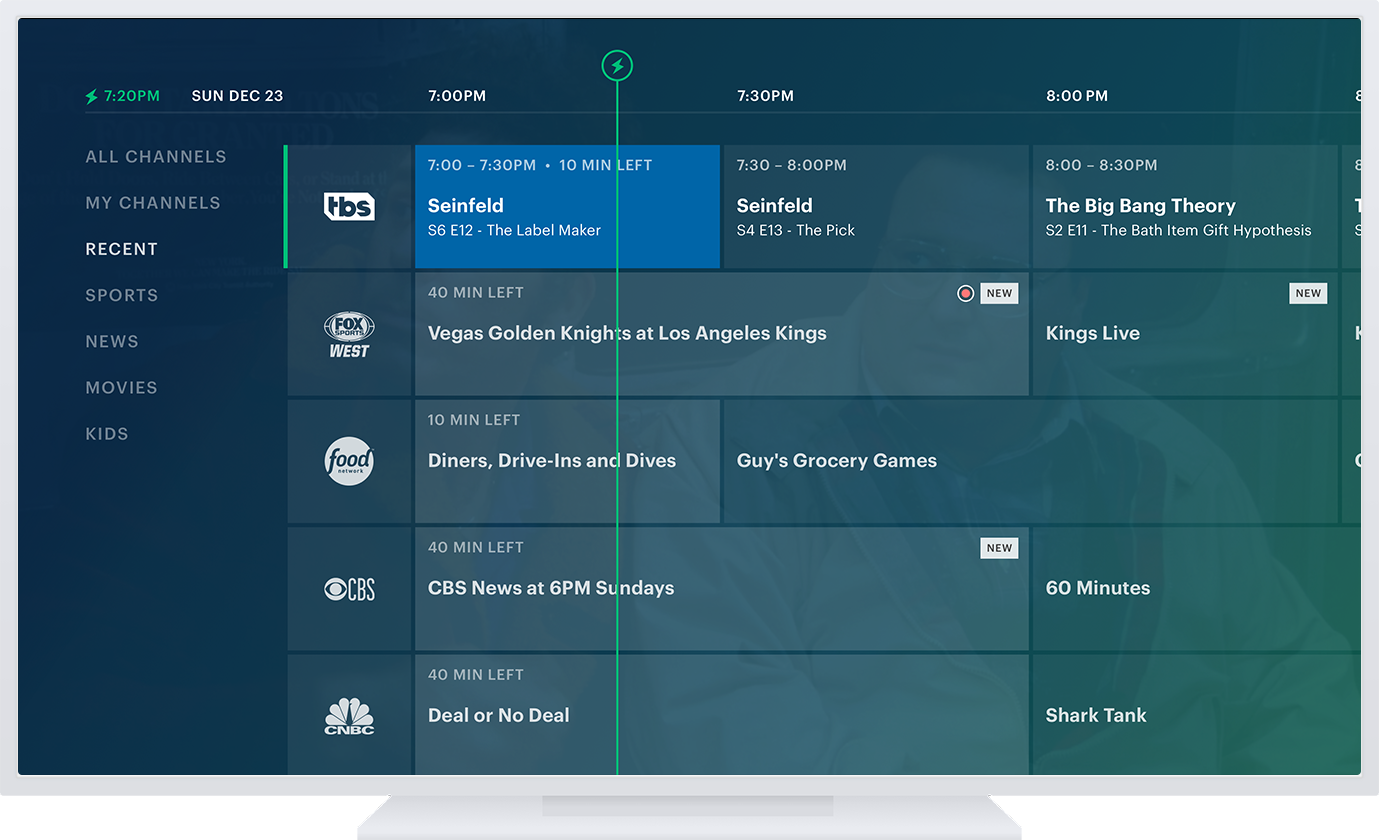 Hulu Announces a New User Interface With a New Grid Guide