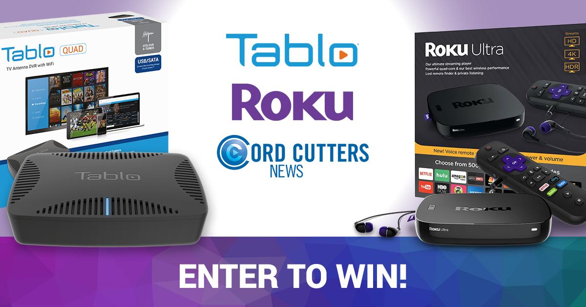 Ends Tonight! We Are Giving Away a Tablo Quad DVR, Roku Ultra, & $100 Netflix Gift Card
