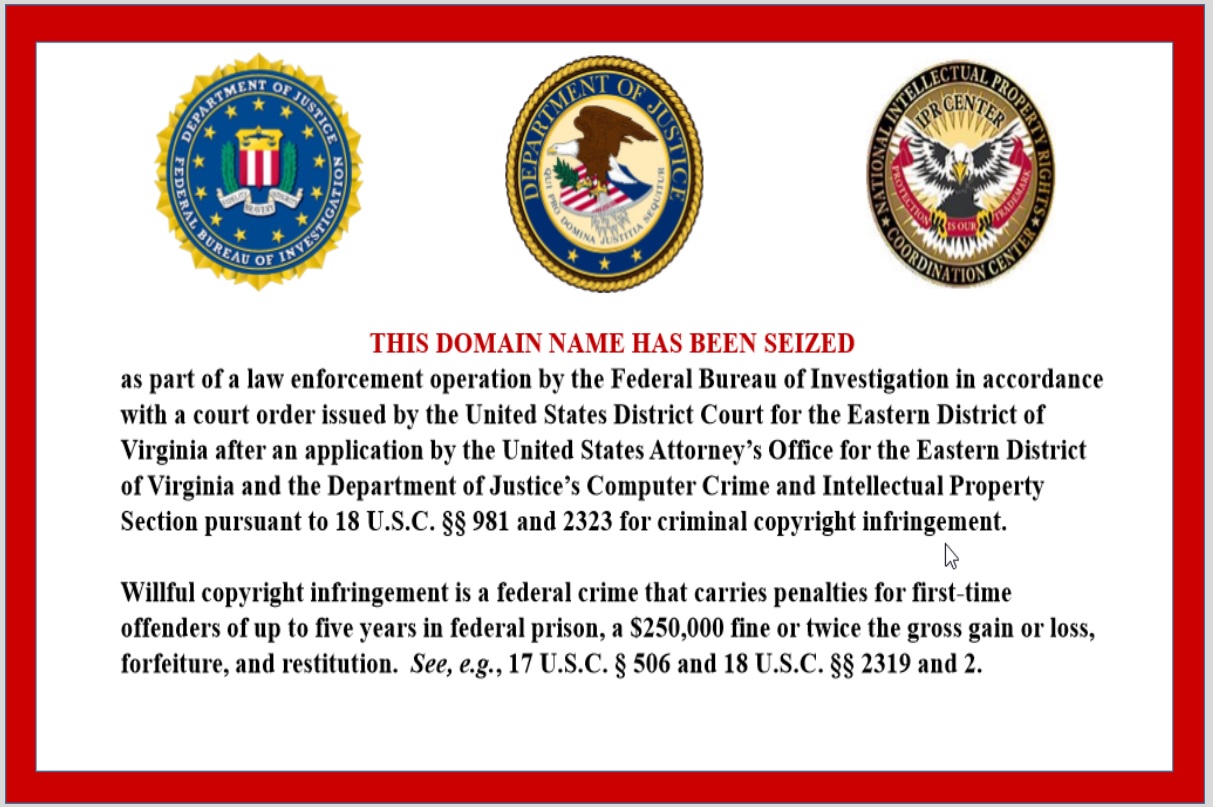 The FBI Seizes iStreamItAll For Copyright Infringement
