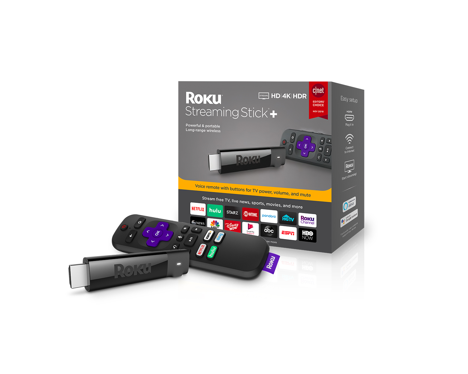 Roku Streaming Stick+ with Packaging