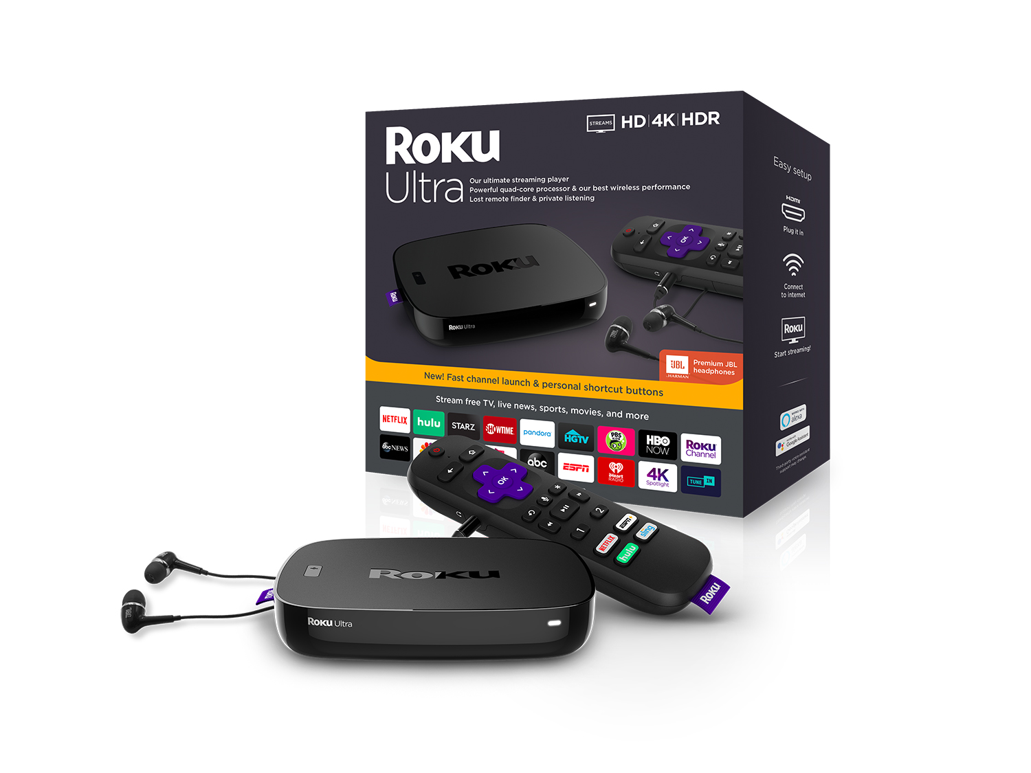 Roku Ultra with Packaging