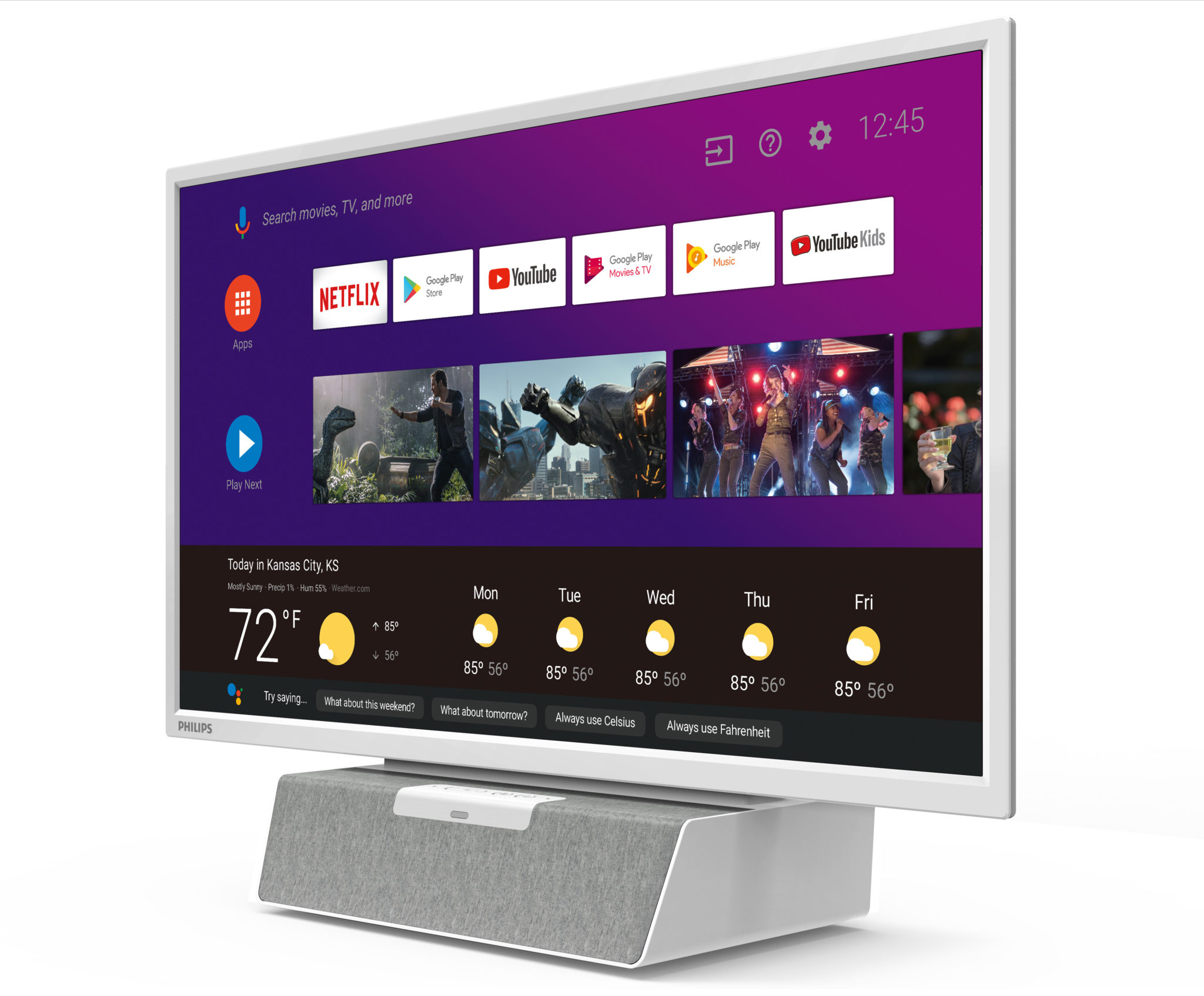 Philips Just Built an Android TV Smart TV Made For The Kitchen