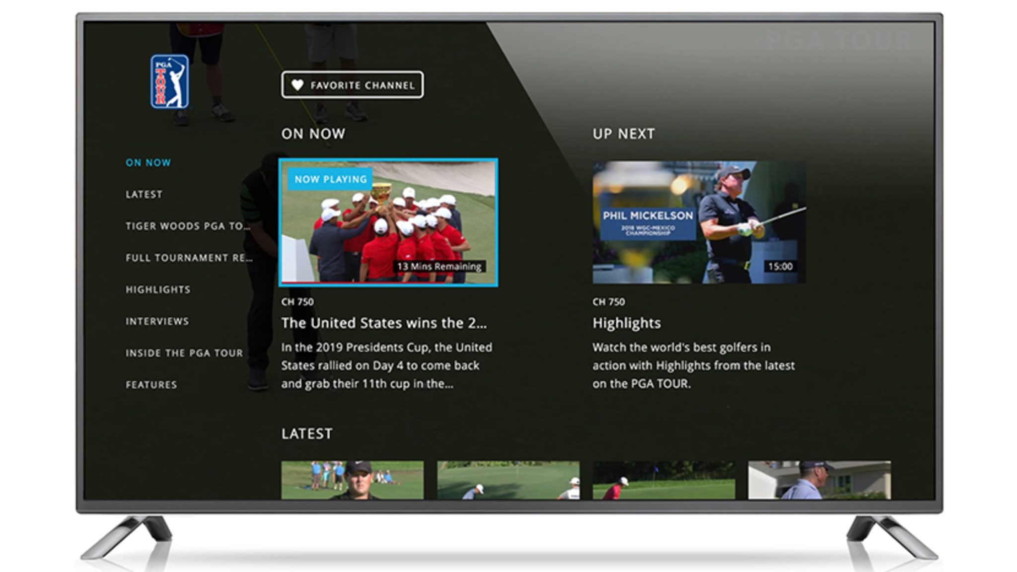 The Free Streaming Service XUMO TV Renews its Partnership With The PGA