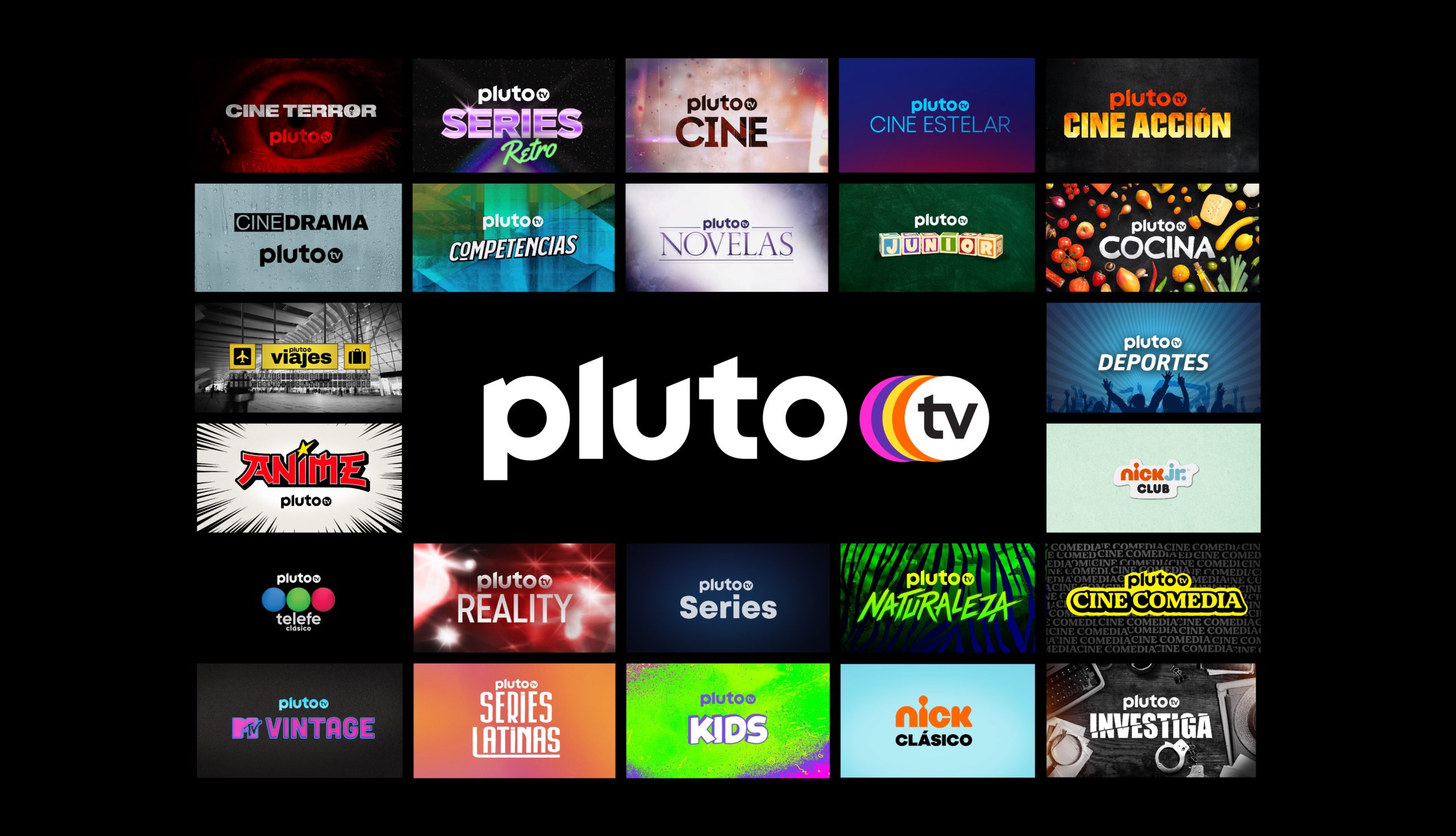 Pluto TV Launches in Latin America on the Web, Mobile, Android TV & Apple TV