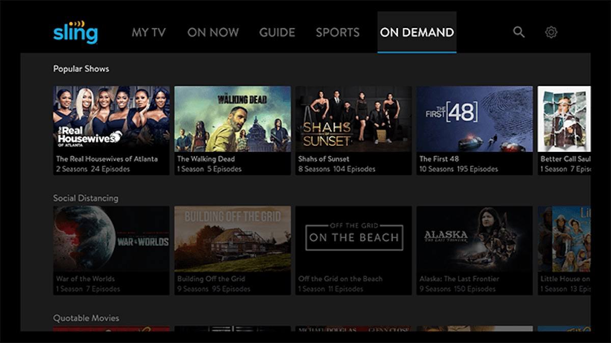 Sling TV Expands On Demand Feature to iOS, Web Browsers, Xbox One & More
