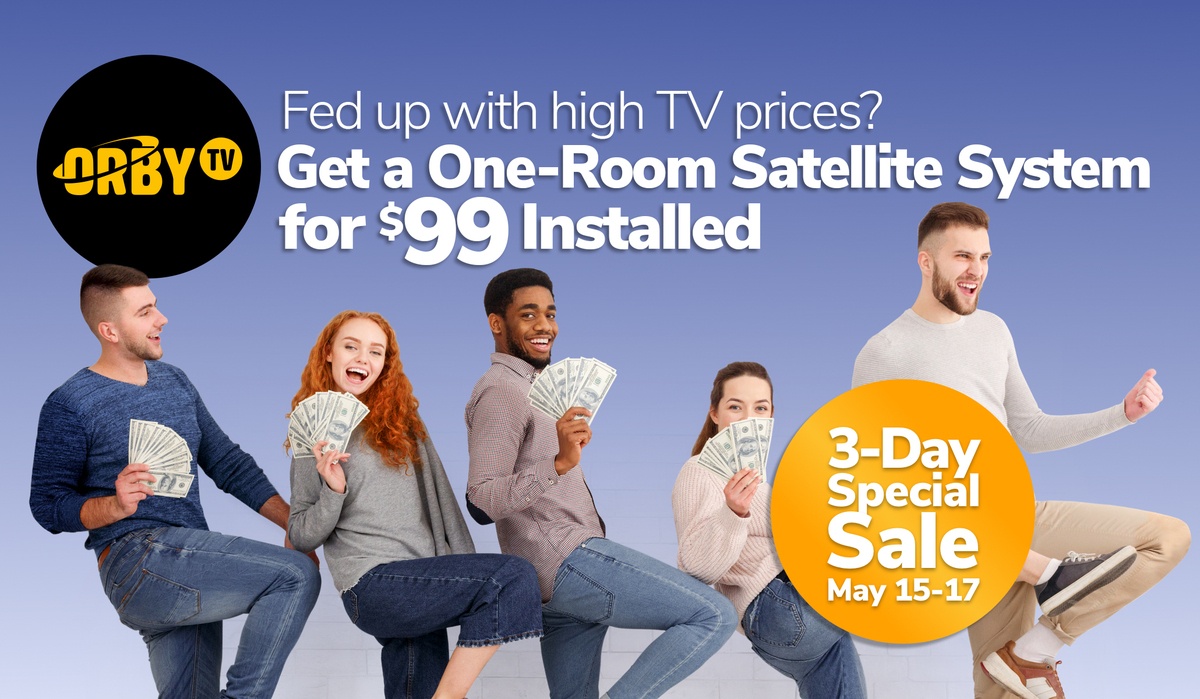 Last Chance for Orby TV’s $99 3-Day Sale