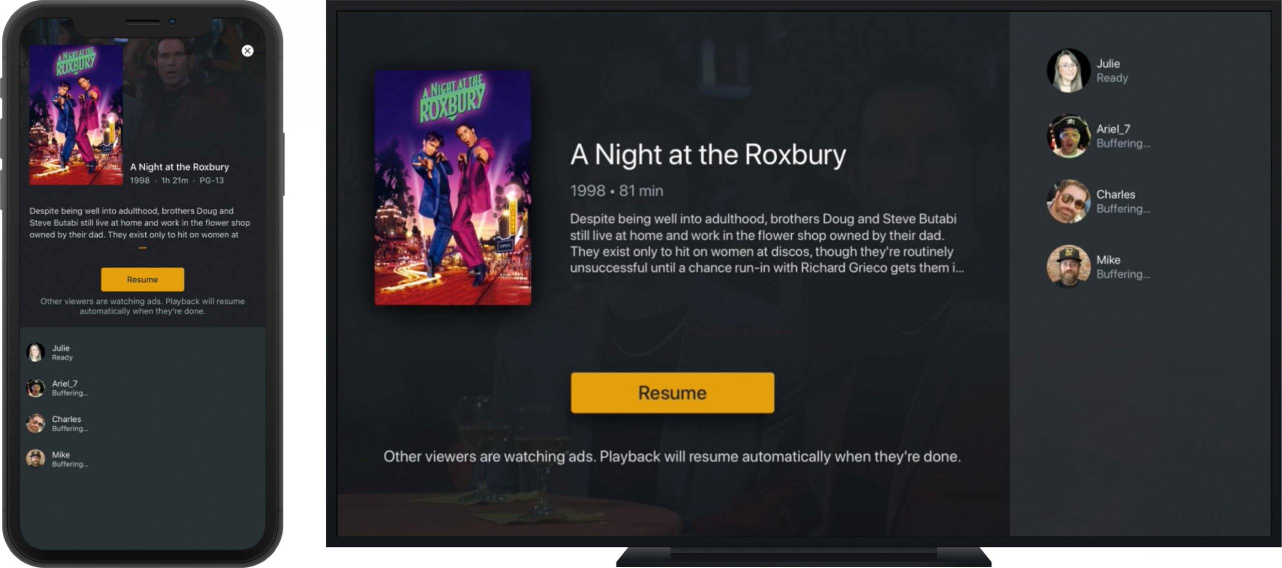 Plex Launches Co-Watching Feature for iOS, Android, and Roku