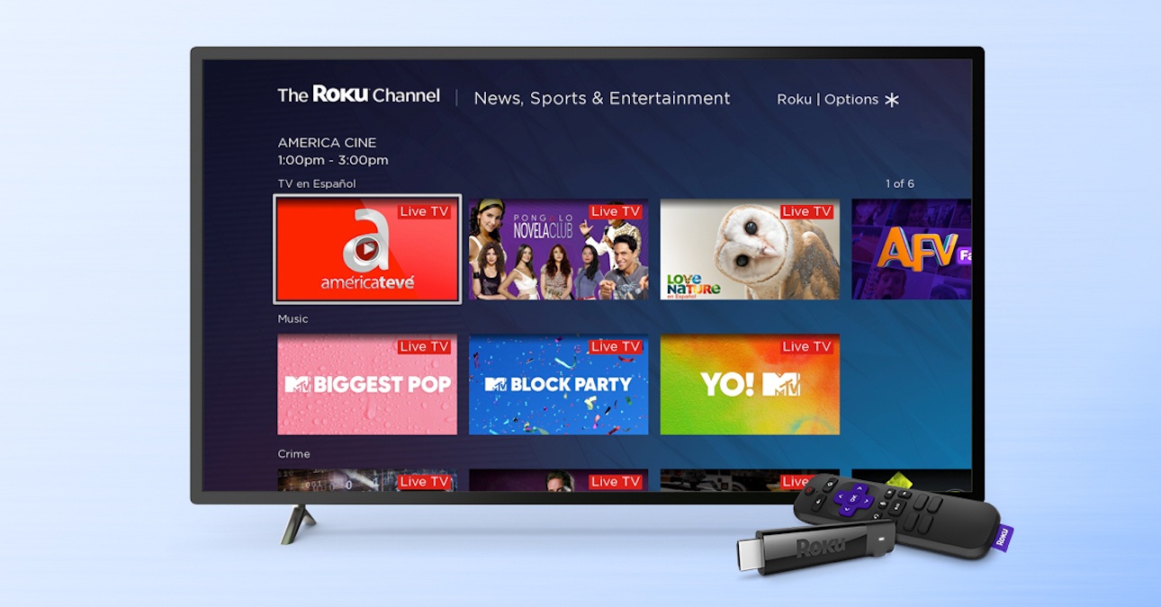 The Roku Channel Adds Six Live Spanish Channels & Spanish Language Features