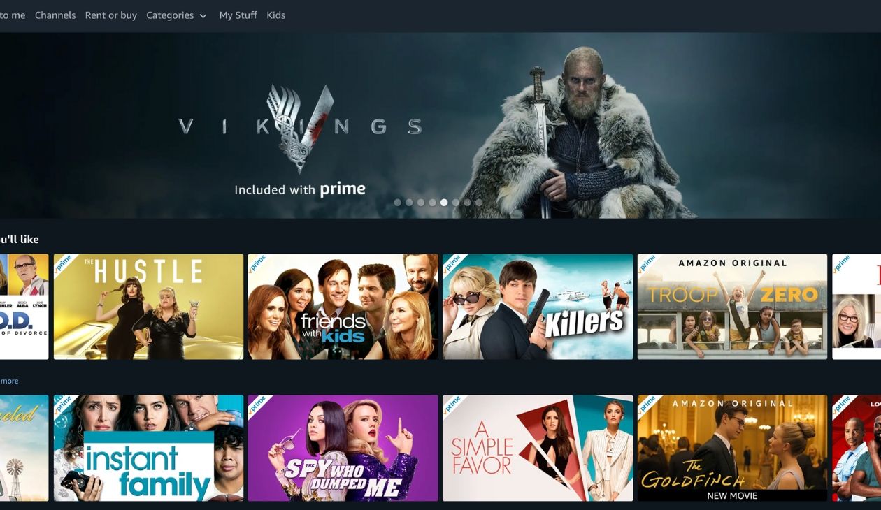prime video on demand movies