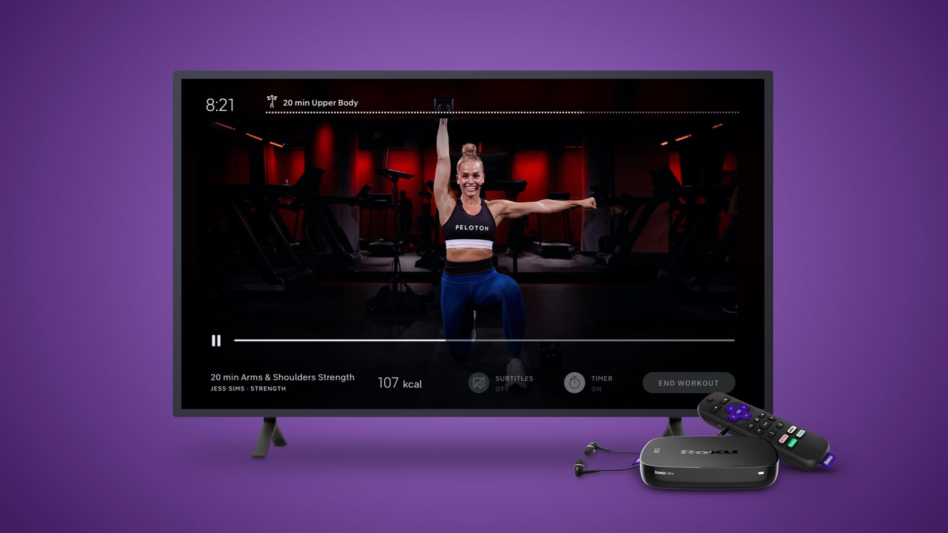 Roku Adds the Peloton App to the Channel Store