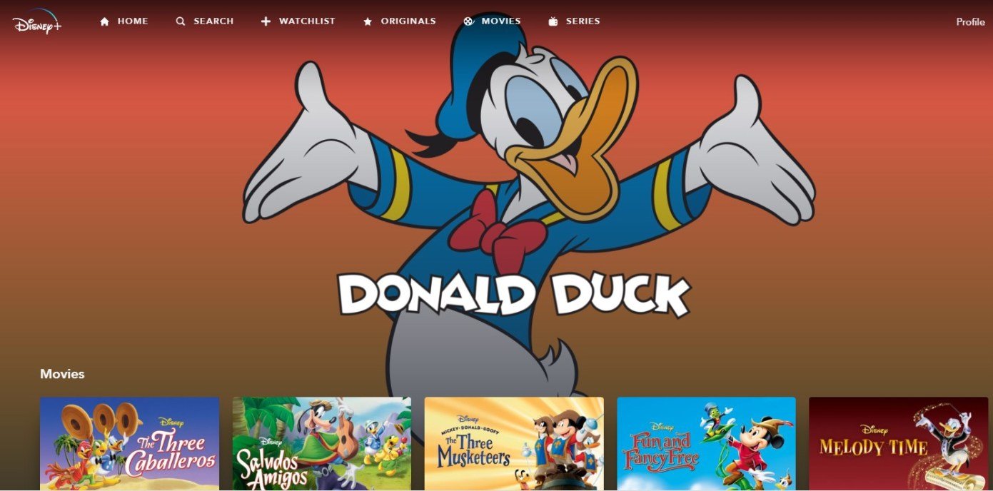 Disney+ Added a Donald Duck Collection