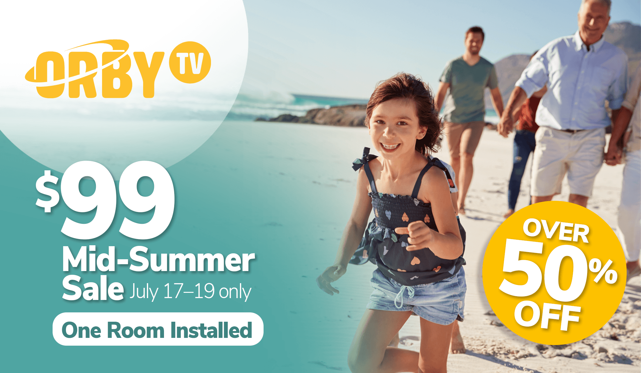 Reminder: Orby TV’s $99 Deal is Back This Weekend (Ends Today)