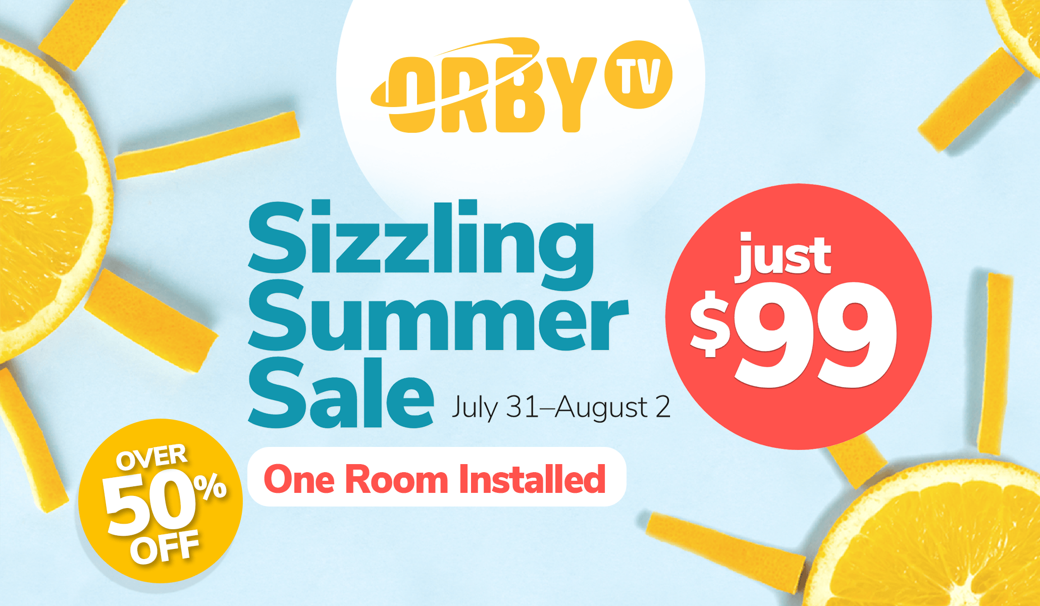 Orby TV is Offering a Summer Sale for New Customers