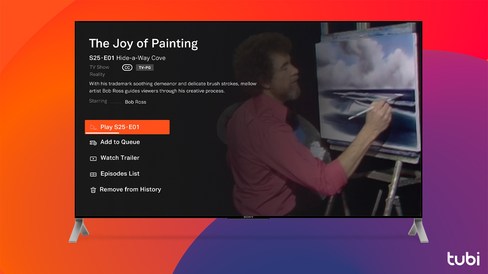 Tubi Adds Bob Ross Content to Its Collection
