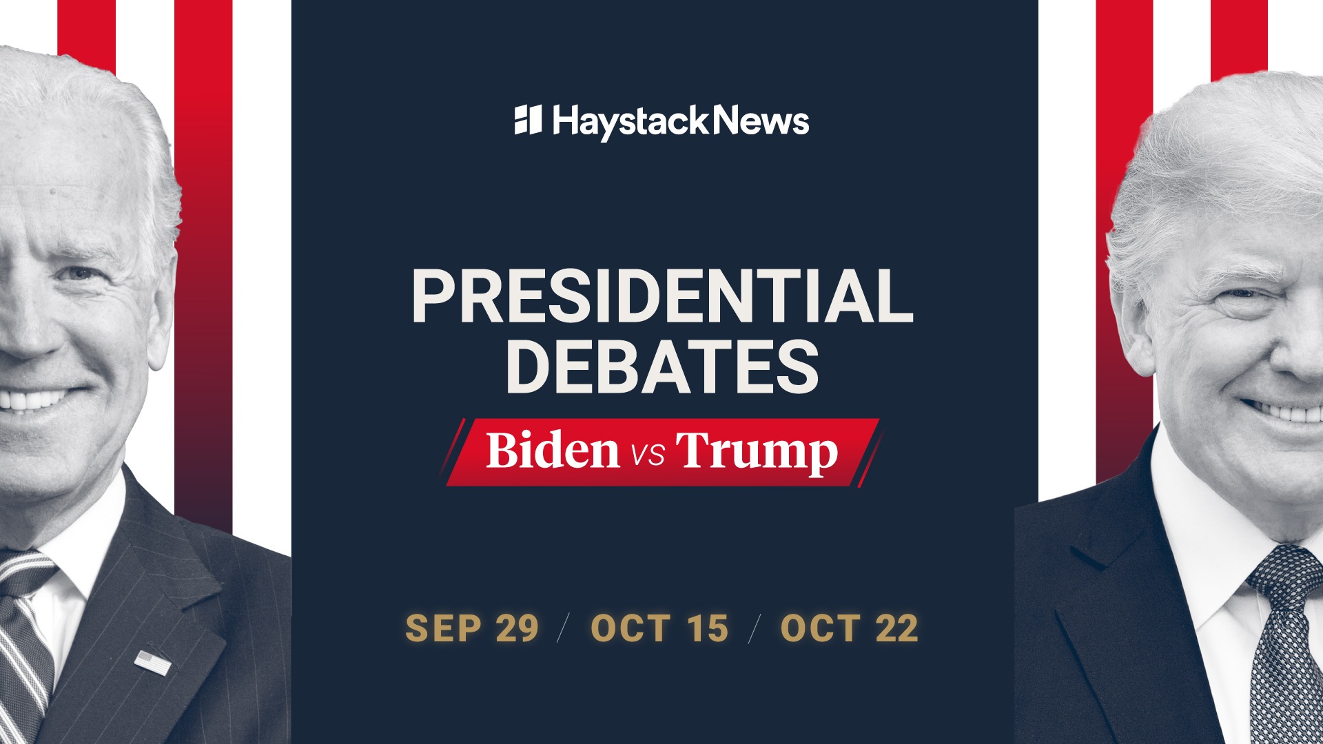 Haystack News Launches New Streaming Channels for the Presidential Debates