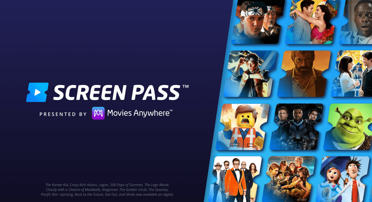 Movies Anywhere Launches Screen Pass Feature