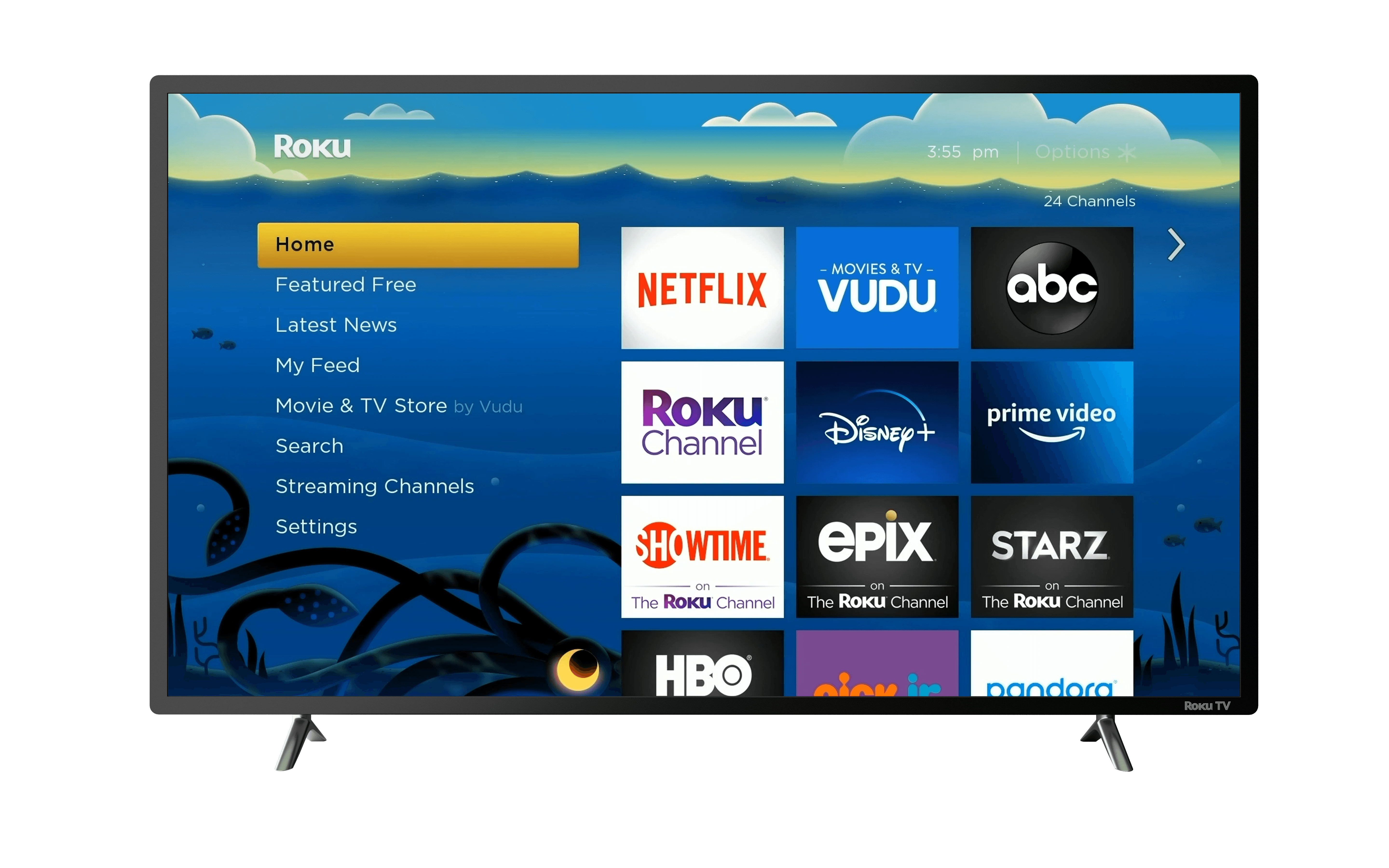 Roku 9.4 Themes Now with Sound