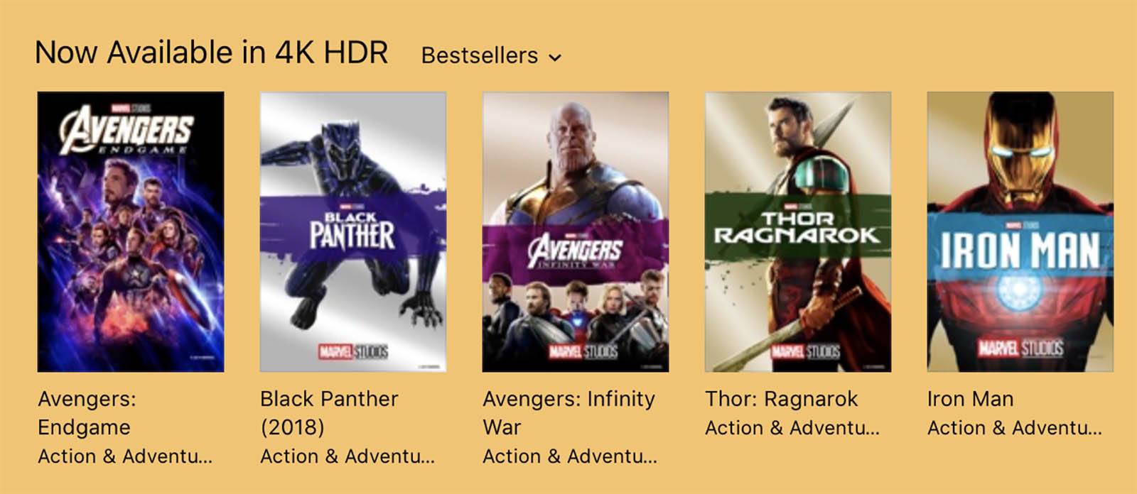 Apple TV, iTunes Add 4K HDR Support for Disney Movies