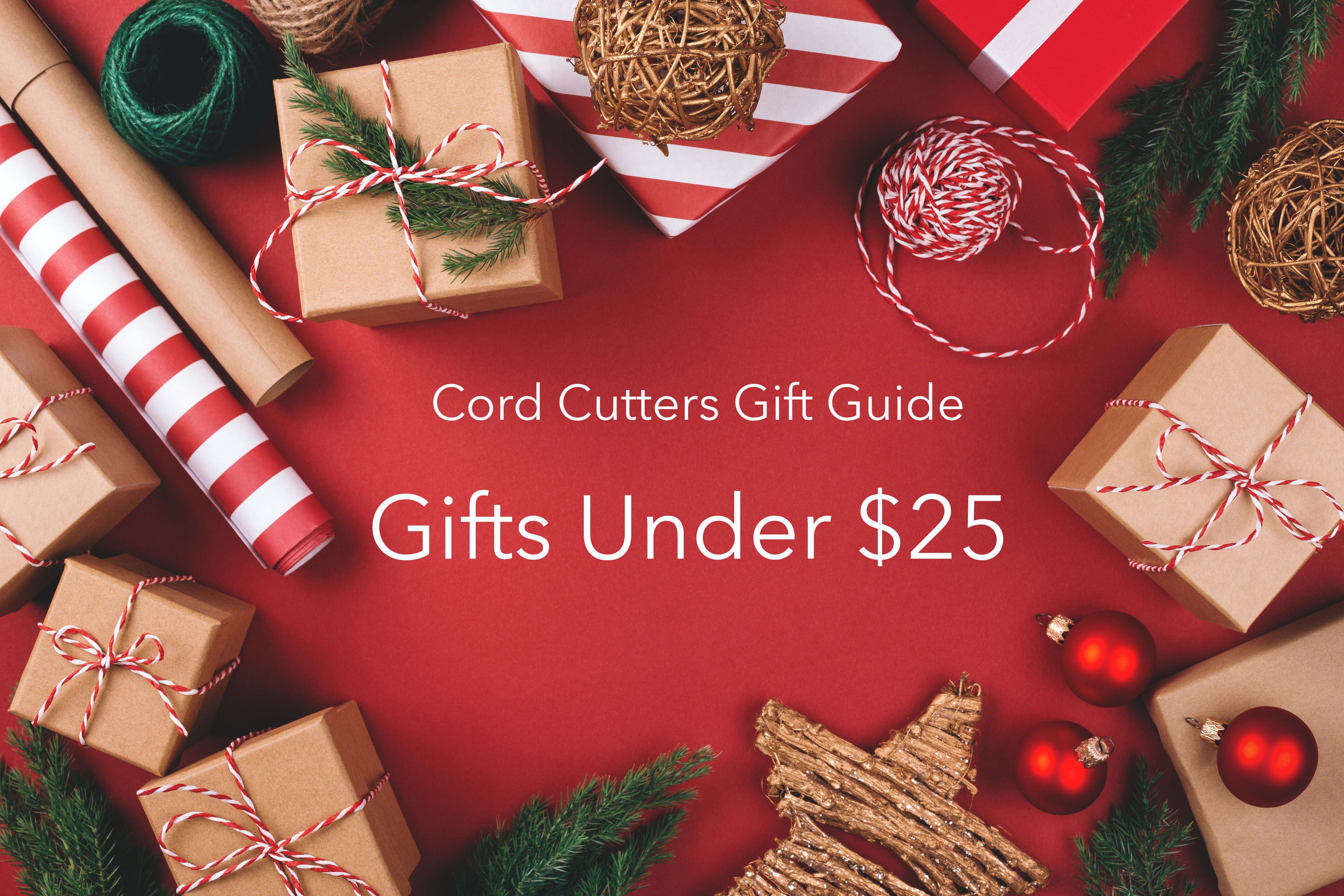 Gift Guide: Gifts for Cord Cutters Under $25