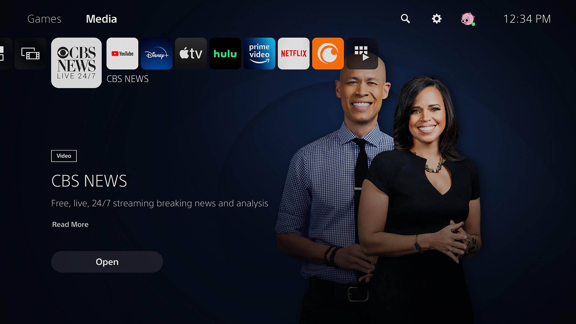 PlayStation 5 Adds CBS News App to Streaming Library
