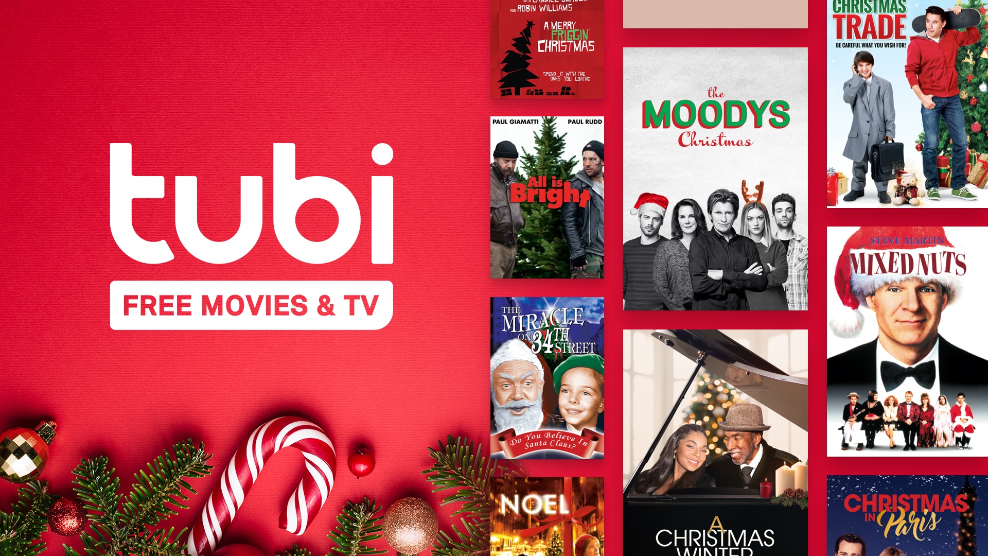 Stream These Festive Holiday Titles for Free on Tubi