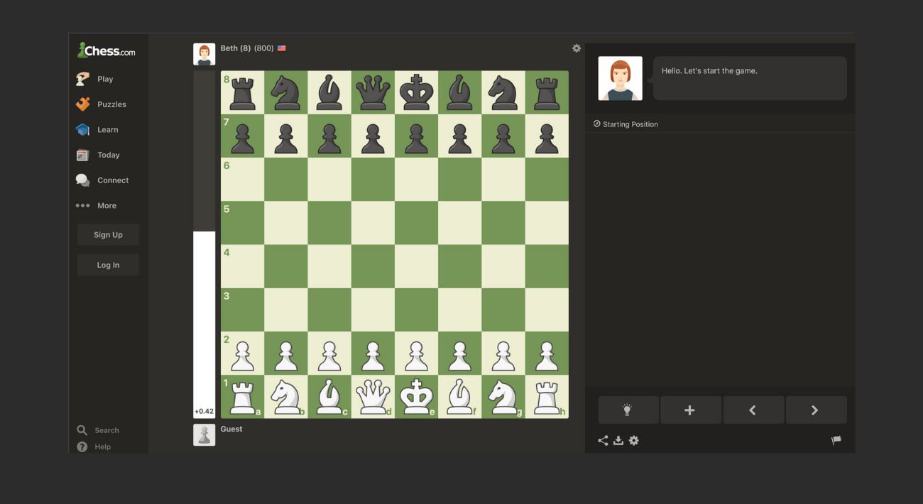 You can Play Chess with Beth Harmon from ‘The Queen’s Gambit’ on Chess.com