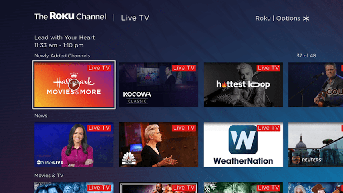 The Roku Channel Adds 13 New Live Channels to Its Free Lineup
