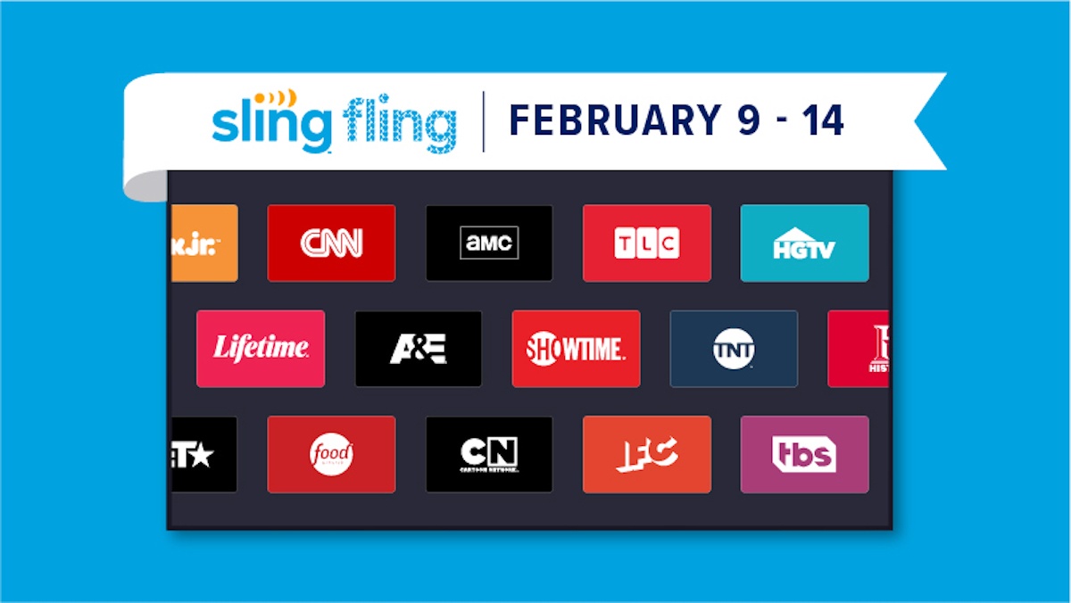 Sling TV is Offering Free Live and Premium Programming in ‘Sling Fling’ Event