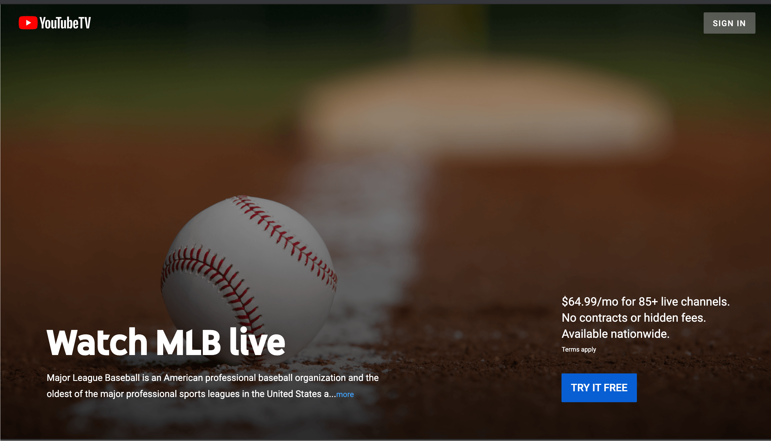 2023 Dish MLB Network Channel List