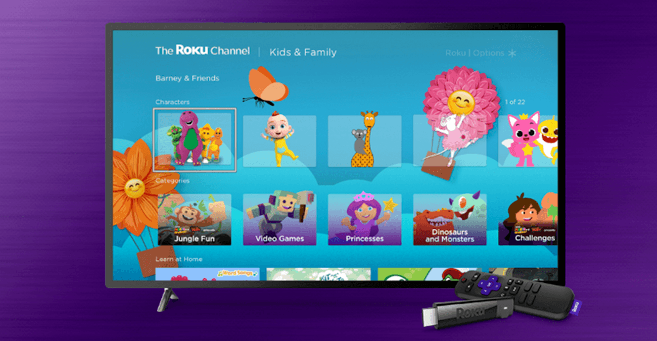 The Roku Channel is Adding Content to the Kids & Family Section
