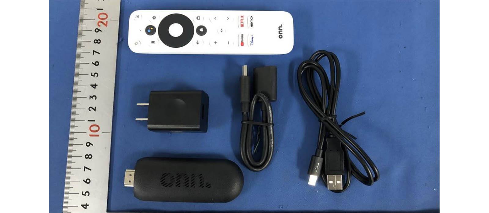 An FCC photo of a potential Walmart streaming device