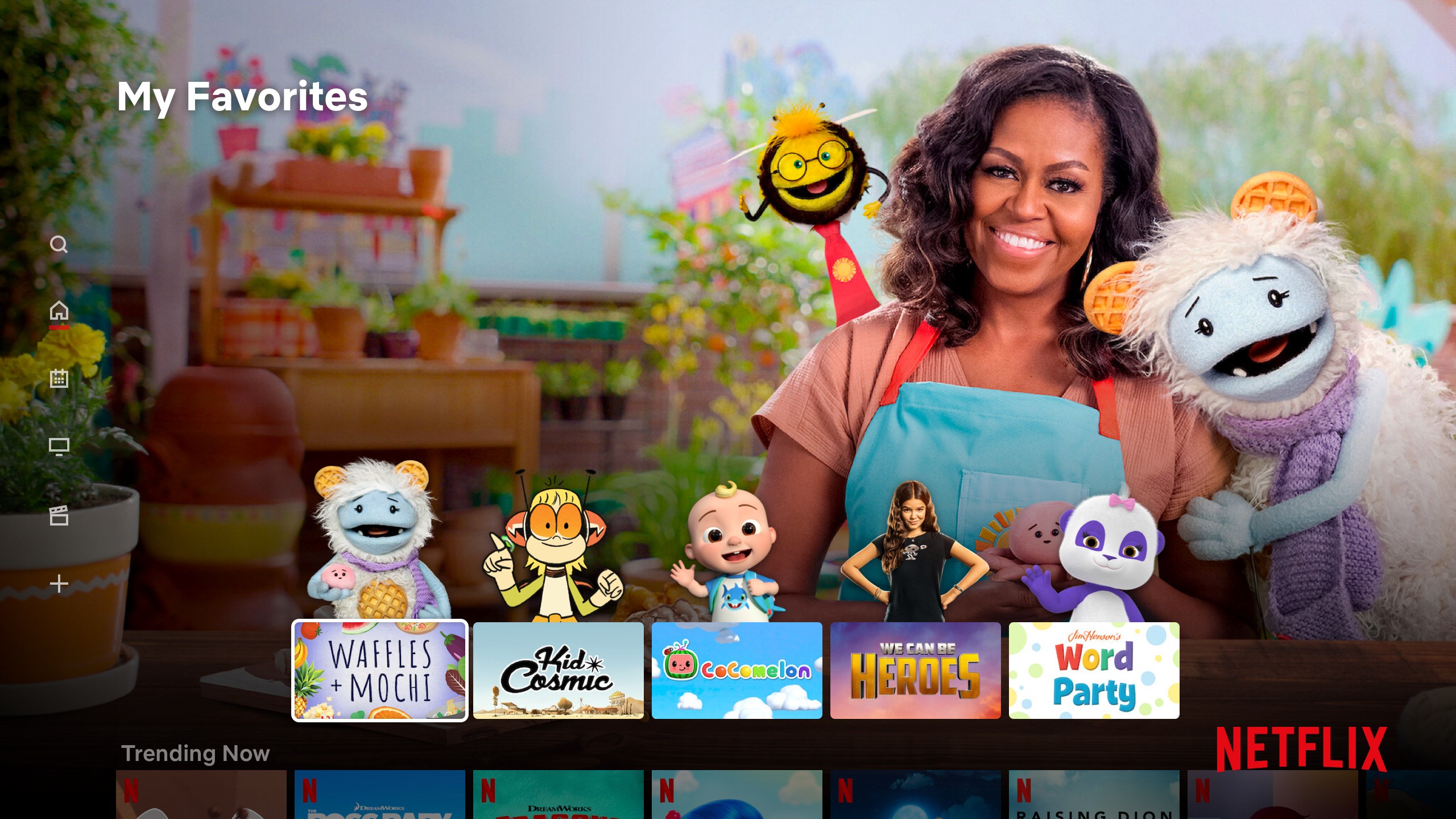 Netflix Kids Profiles Get a Character-Focused Redesign