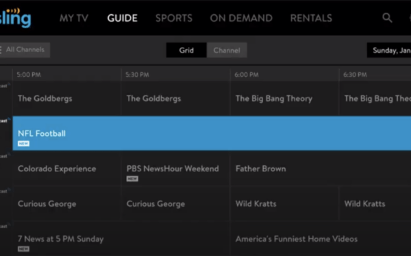 how to install sling tv on apple tv