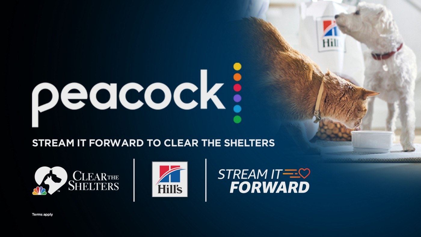 Help Raise Money for the ‘Clear The Shelters’ Campaign Just by Streaming Peacock on Amazon Fire TV