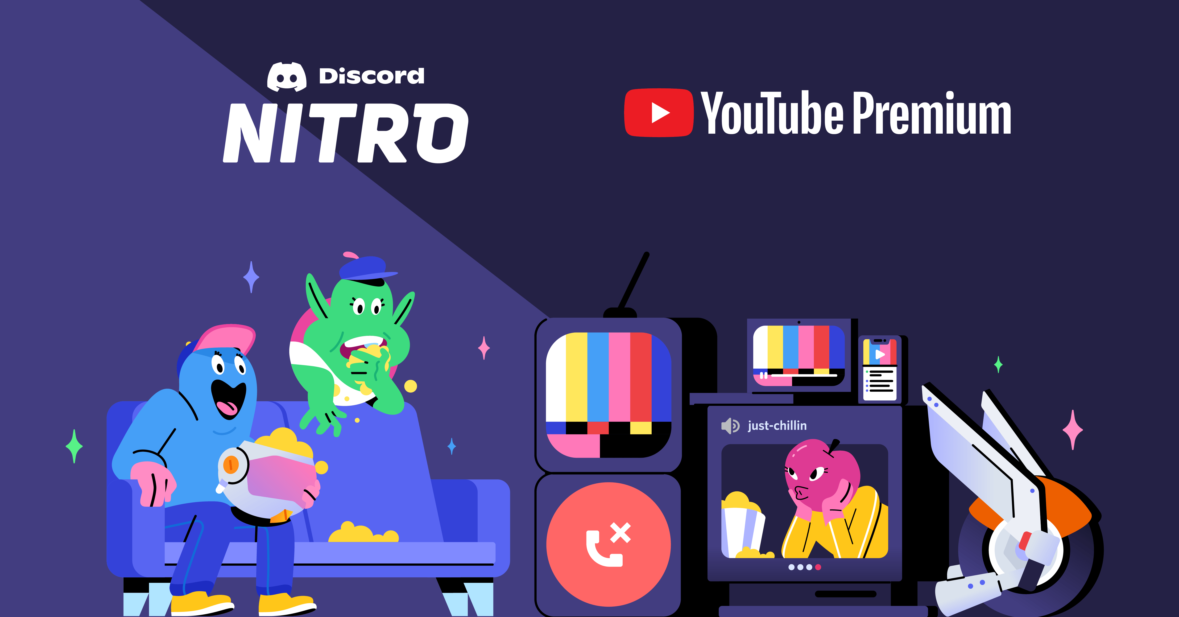 YouTube Premium and Discord Nitro are Partnering to Offer Free 3-Month Trials