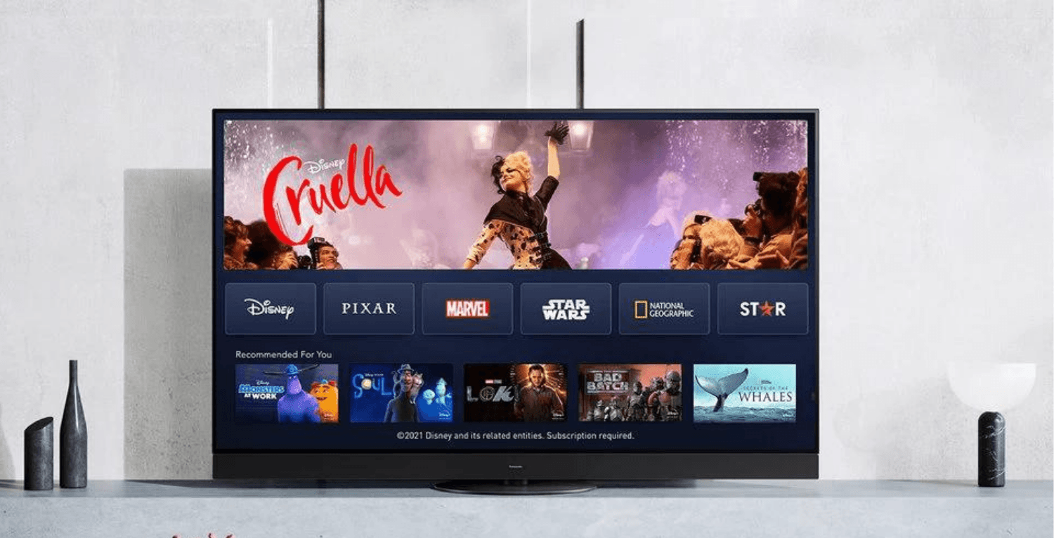 Disney+ is Now Available on Select Panasonic TVs
