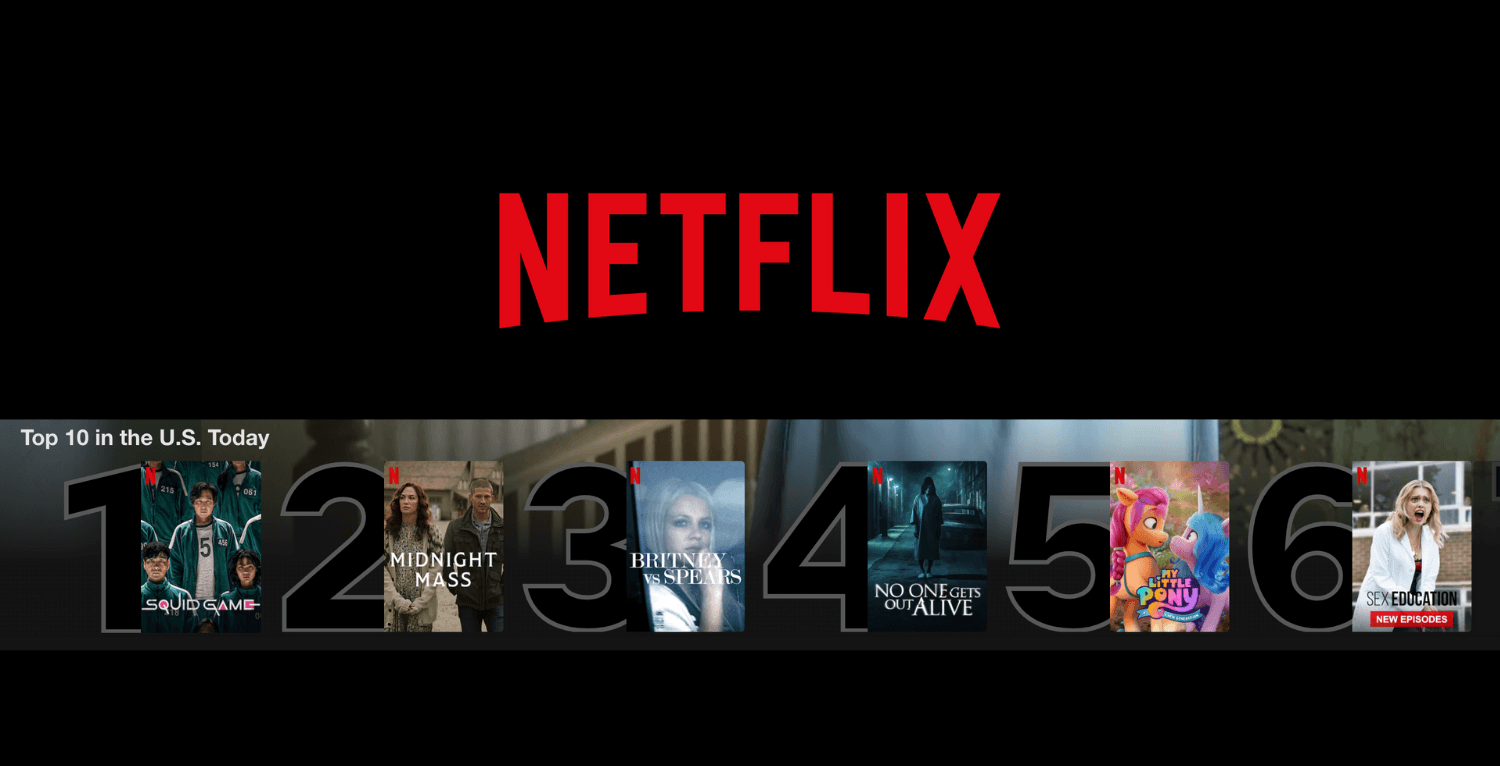 The Top 10 Titles Trending on Netflix and Disney+ for the Week of October 1, 2021