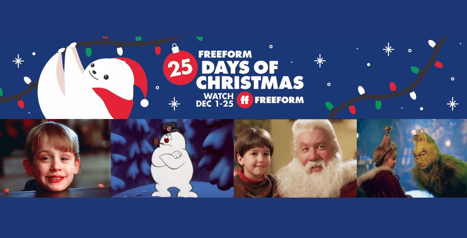 Freeform’s Full 25 Days of Christmas Schedule is Here