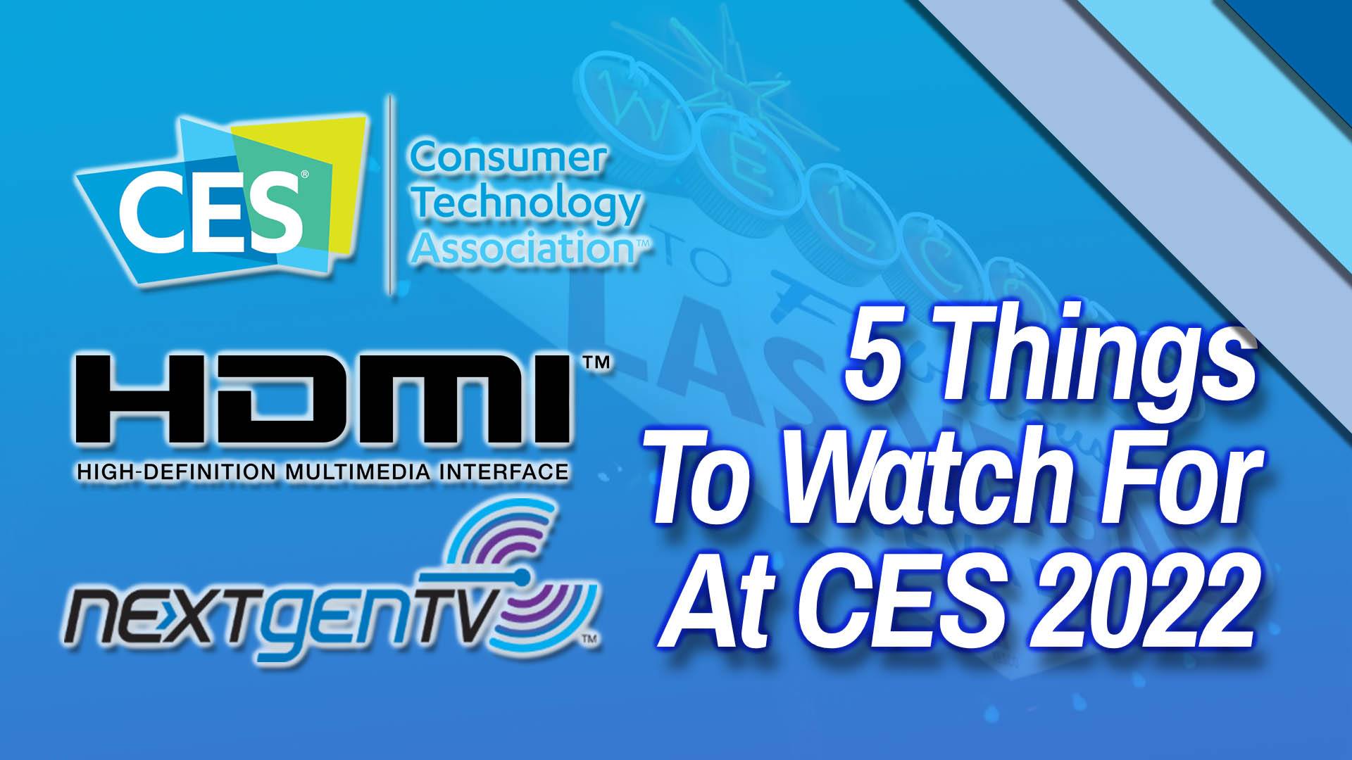 Graphic for CES 2022 Video