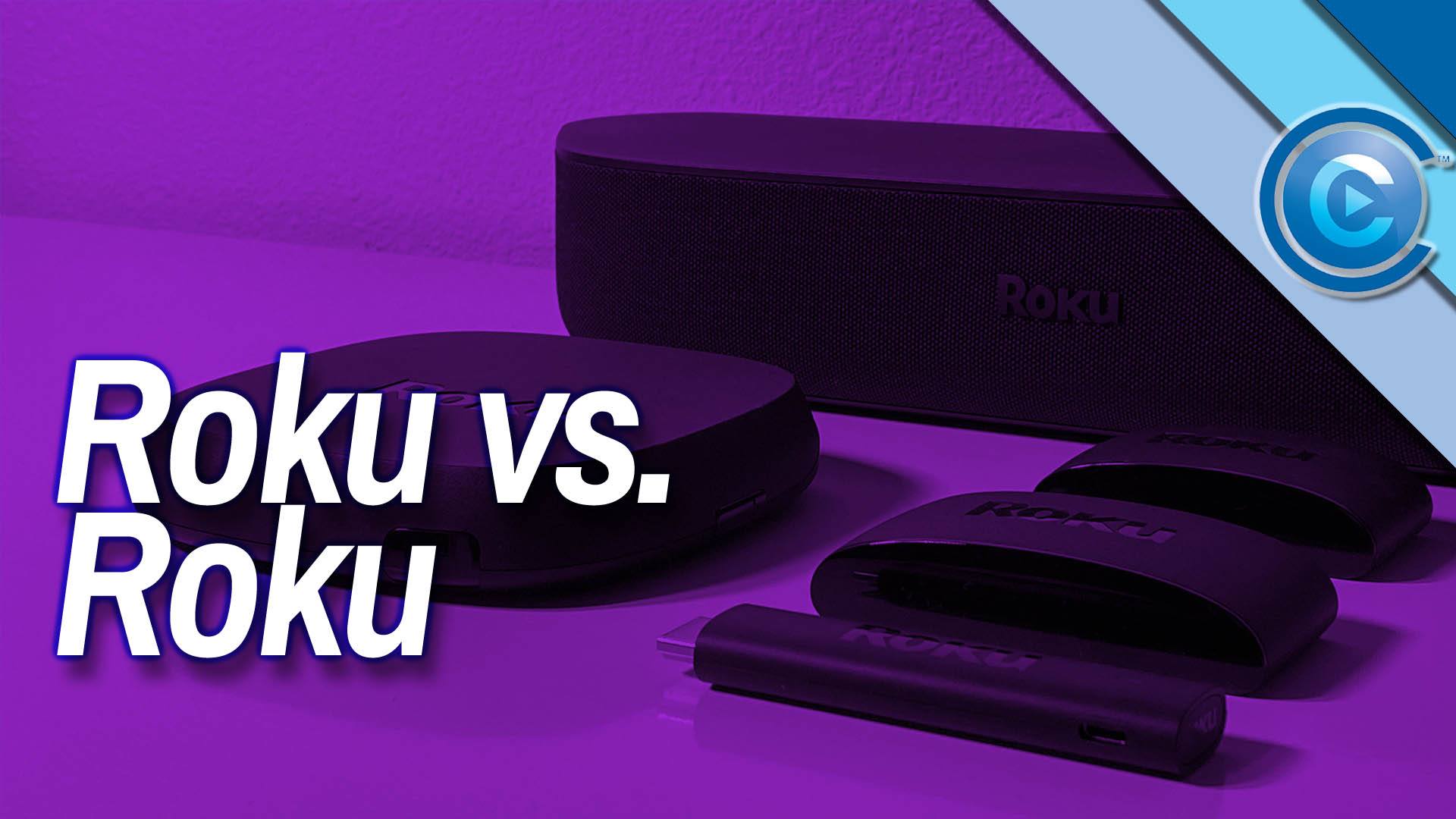Collage of Roku streaming devices