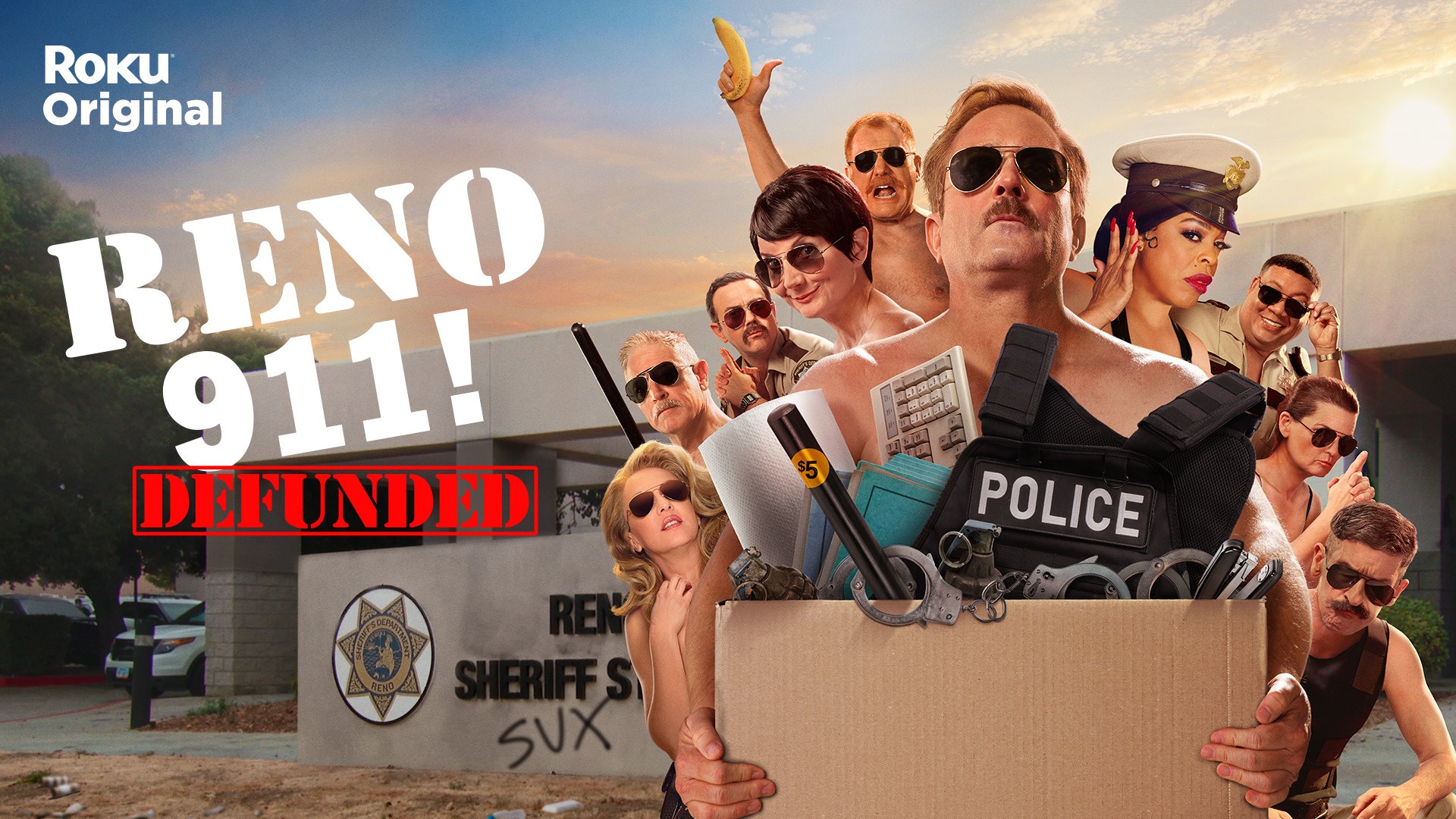 New ‘Reno 911!’ Series to Debut on The Roku Channel as an Original