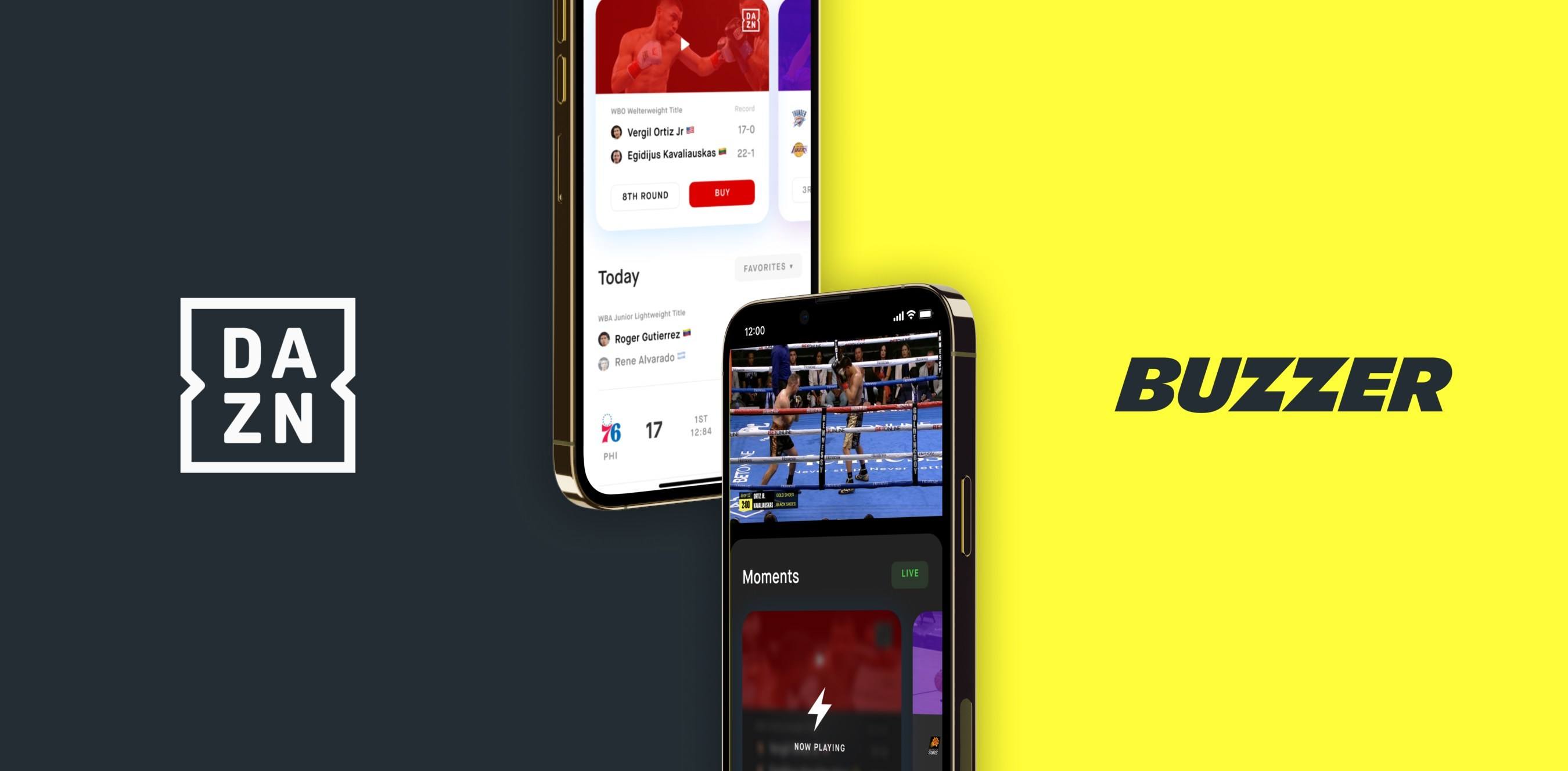 Buzzer Partners With DAZN for Live Short-Form Content