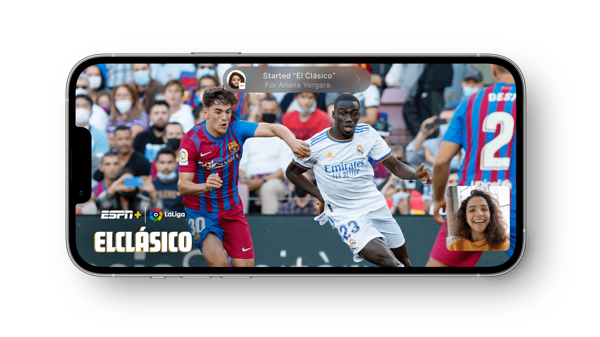 ESPN App Adds SharePlay Allowing Fans to Watch Live Sports Together Over FaceTime