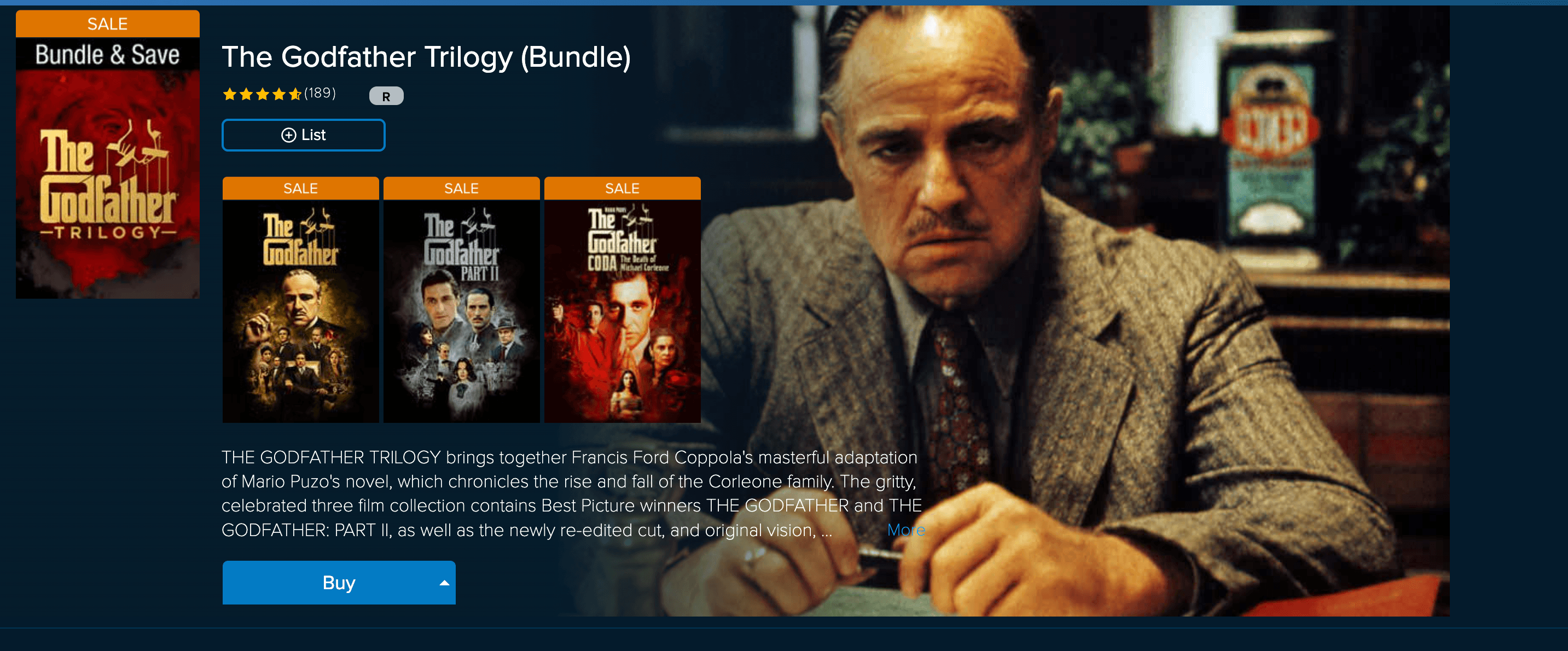 ‘The Godfather’ Trilogy is Now Available on Vudu in 4K UHD for the First Time